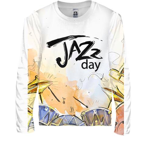 Детский 3D лонгслив Jazz day