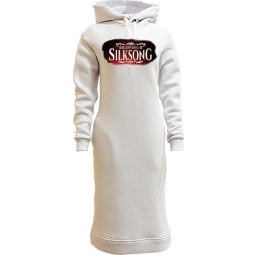 Жіночі толстовки-плаття з логотипом Hollow Knight - Silksong