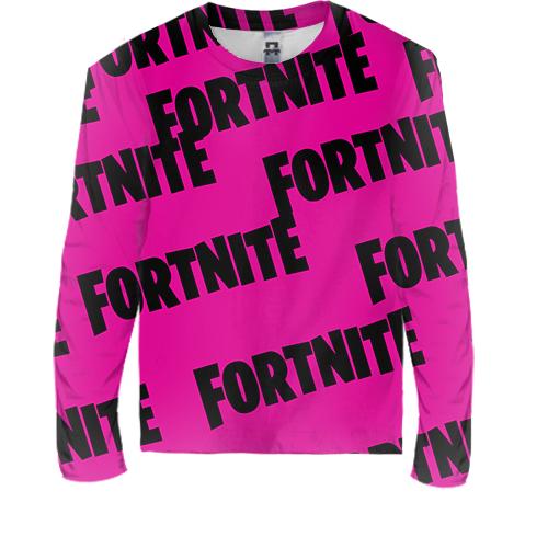 Детский 3D лонгслив Fortnite pattern