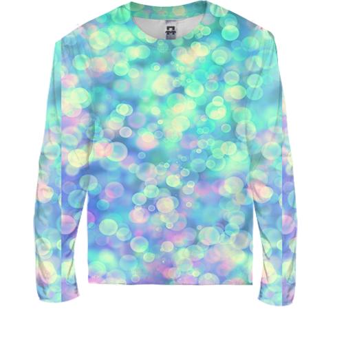 Дитячий 3D лонгслів Glitter pattern