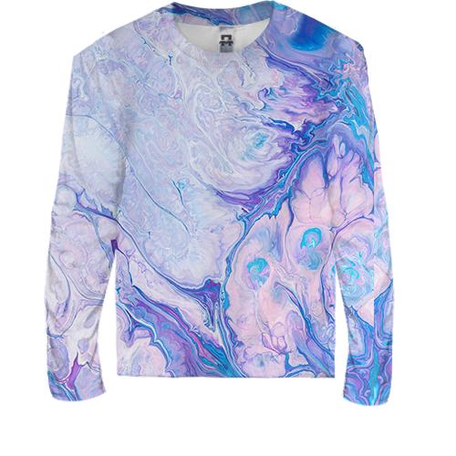 Детский 3D лонгслив Multicolor abstraction 13