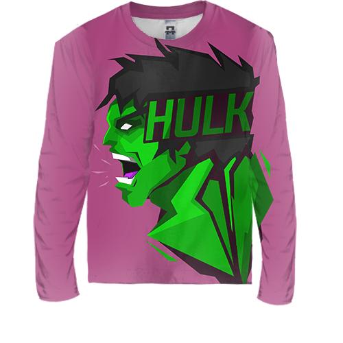 Дитячий 3D лонгслів Hulk