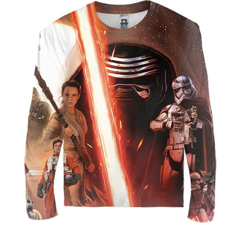 Дитячий 3D лонгслів Star Wars.