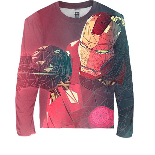 Детский 3D лонгслив Iron man attacks