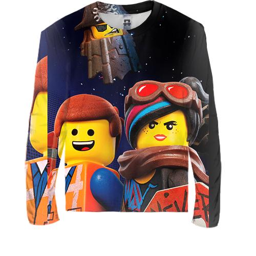 Детский 3D лонгслив The Lego Movie