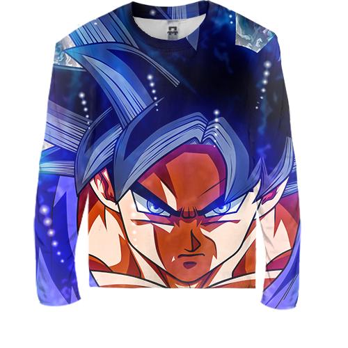 Дитячий 3D лонгслів Goku anime