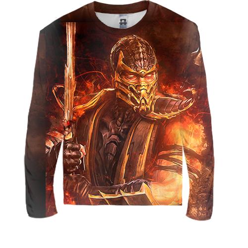 Детский 3D лонгслив Mortal kombat