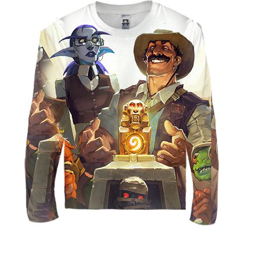 Детский 3D лонгслив The league of explorers