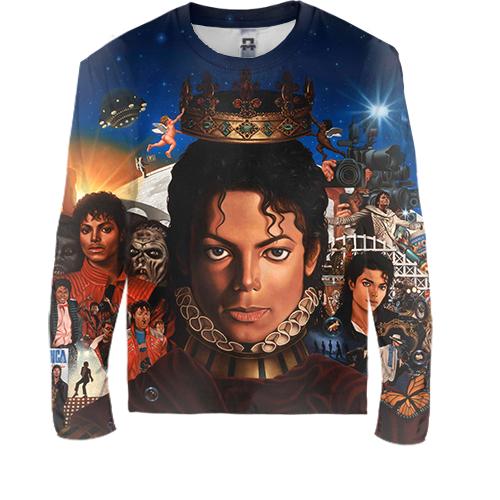 Детский 3D лонгслив Michael Jackson