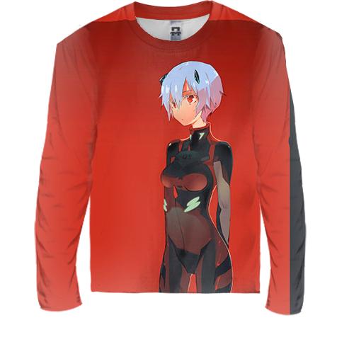 Детский 3D лонгслив Red and black anime girls