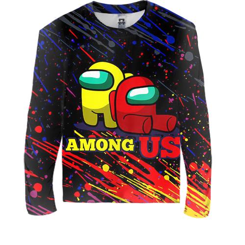Детский 3D лонгслив Among us (2)