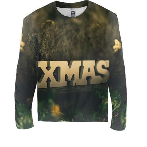 Дитячий 3D лонгслів XMAS