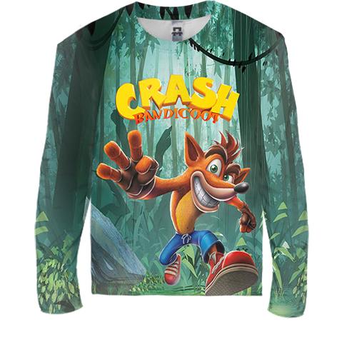 Дитячий 3D лонгслів Crash Bandicoot