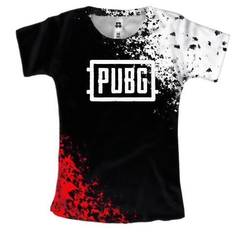 Жіноча 3D футболка PUBG