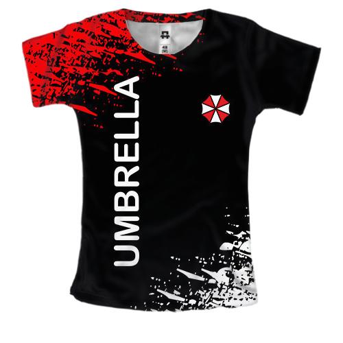 Жіноча 3D футболка Umbrella corporation (2)