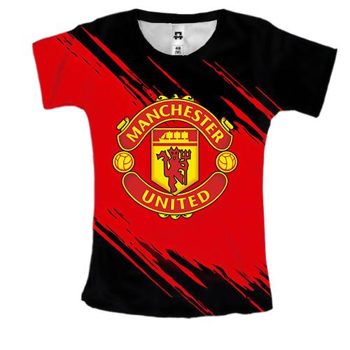 Женская 3D футболка MANCHESTER UNITED