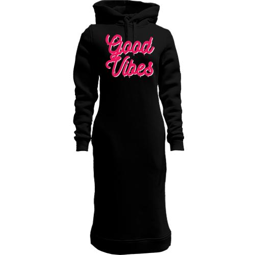 Жіночі толстовки-плаття Good vibes