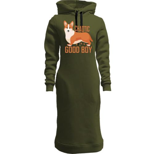 Жіночі толстовки-плаття Chaotic good boy