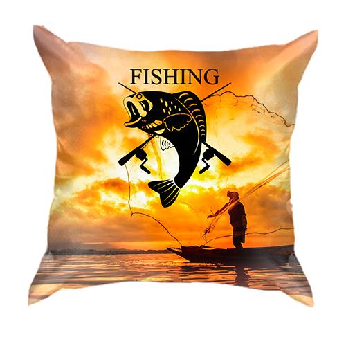 3D подушка Fishing