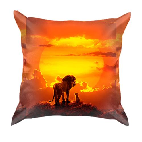 3D подушка Король Лев