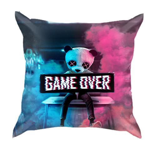 3D подушка Game over Panda