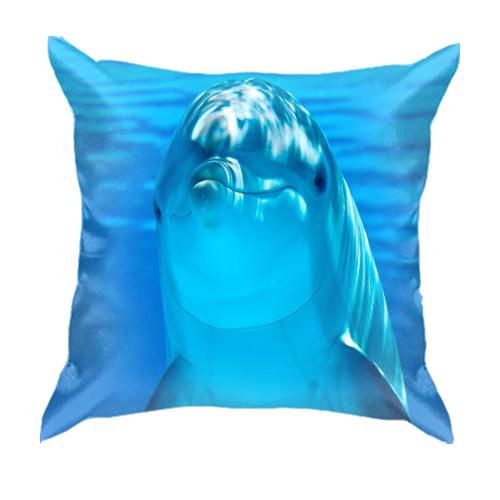 3D подушка з дельфіном