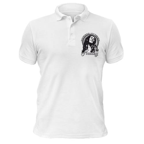 Футболка поло Bob Marley