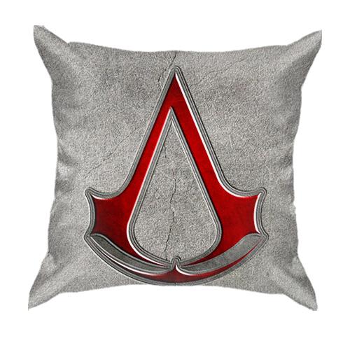 3D подушка с гербом ассасинов (Assassin's Creed)
