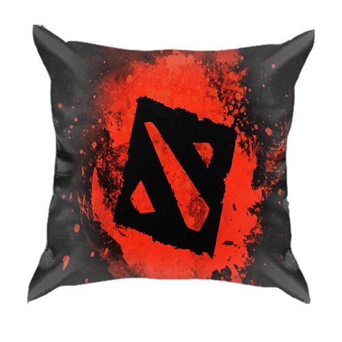 3D подушка Dota 2  арт брызги