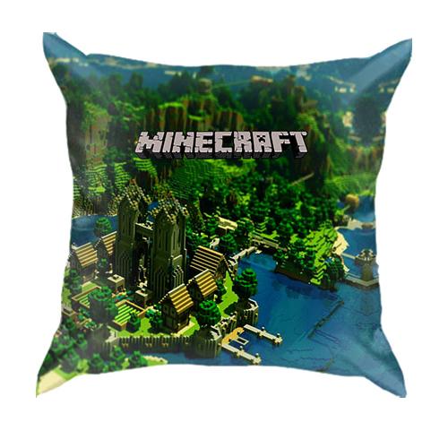 3D подушка Minecraft