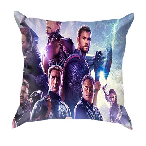 3D подушка с Мстителями