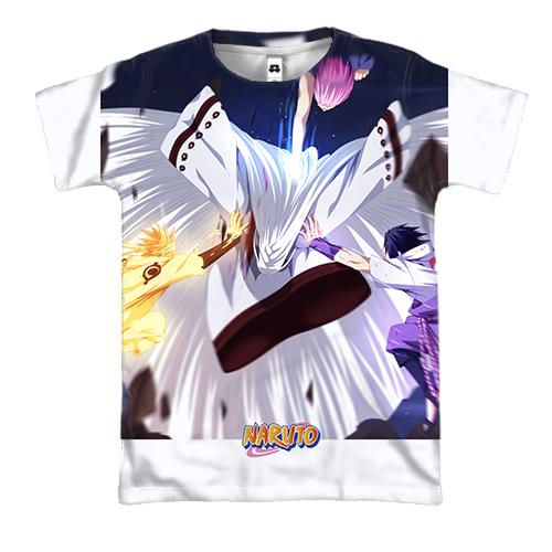 3D футболка Naruto and Sasuke 11