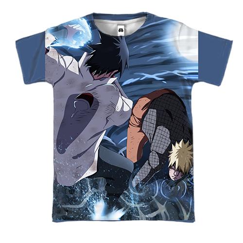 3D футболка Naruto and Sasuke 9