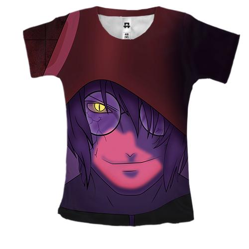 Женская 3D футболка Naruto character 14