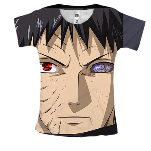 Жіноча 3D футболка Sasuke Uchiha 3