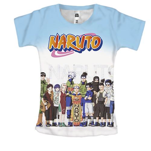 Женская 3D футболка Naruto`s comand 3