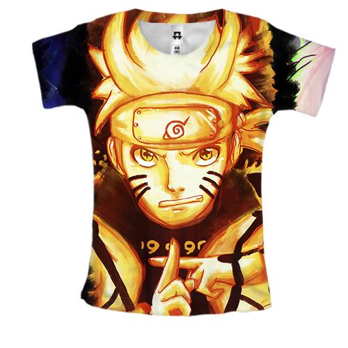 Жіноча 3D футболка Naruto`s comand 4