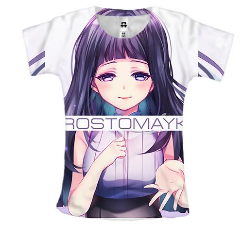 Жіноча 3D футболка Hinata cute