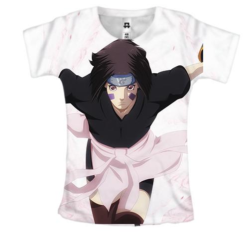 Женская 3D футболка Naruto characters 37