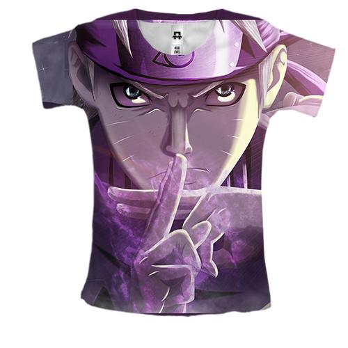 Женская 3D футболка Naruto Uzumaki 2