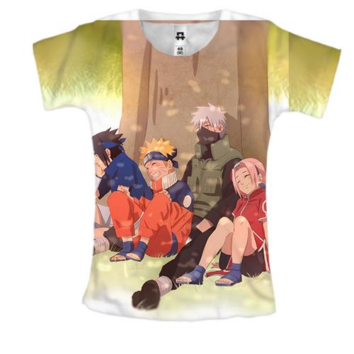 Жіноча 3D футболка Naruto`s comand 9