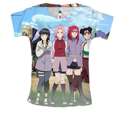 Жіноча 3D футболка Naruto`s comand 10