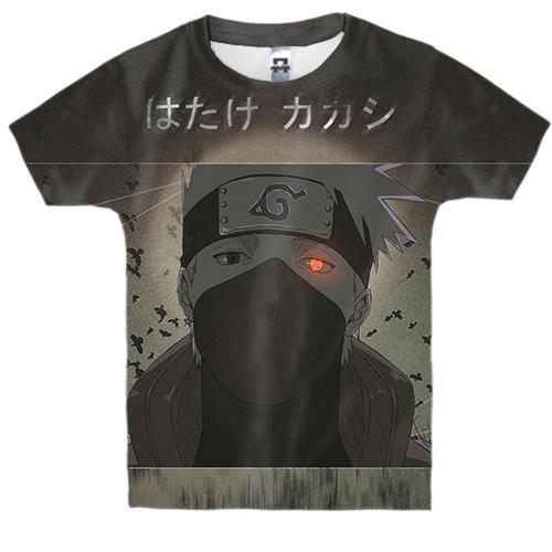 Дитяча 3D футболка Kakashi red eye