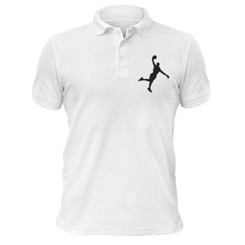 Футболка поло basketball