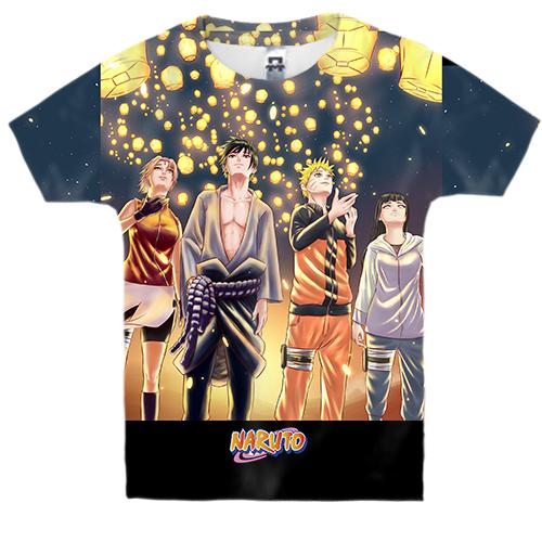 Дитяча 3D футболка Naruto`s comand