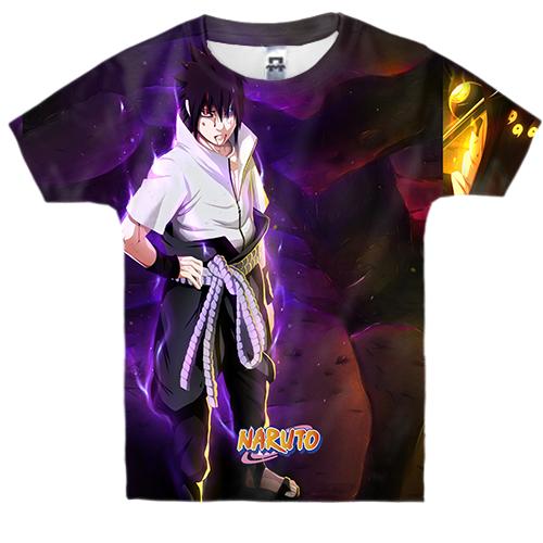 Дитяча 3D футболка Naruto and Sasuke