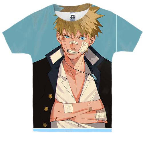 Детская 3D футболка Naruto and Sasuke 4