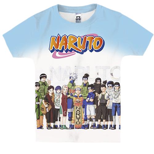 Детская 3D футболка Naruto`s comand 3