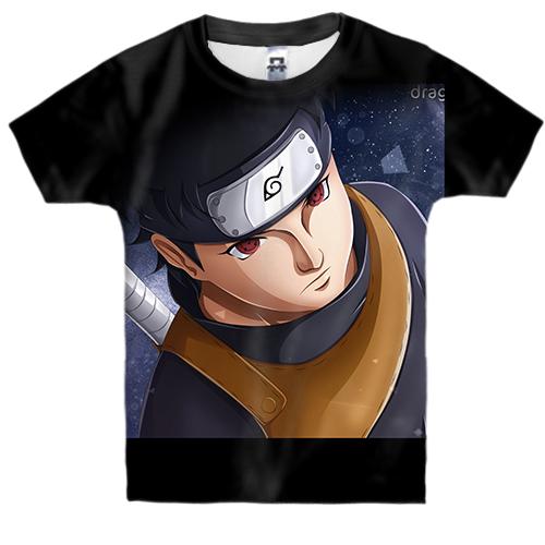 Детская 3D футболка Sasuke Uchiha 4