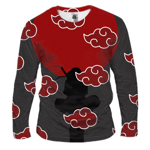 Чоловічий 3D лонгслів Naruto pattern